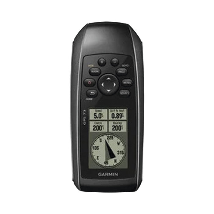 GPS Portátil / Pantalla LCD 4 Niveles de Gris / Resolución 128 x 160 Píxeles / Autonomía +18 Horas / Resistencia al Agua IPX7 / Receptor de Alta Sensibilidad / 1000 Waypoints / 100 Tracks / Flotante / Calendario de Caza y Pesca