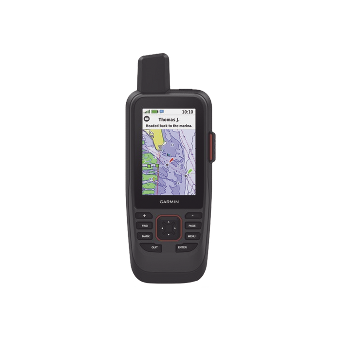 GPS Portátil / Pantalla Transflectiva 3 / Resolución 240x400 píxeles / Batería Recargable hasta 35 Horas / Memoria 16 GB / Brújula de Tres Ejes / Compatible con Garmin Connect? / IPX7 / MIL-STD-810