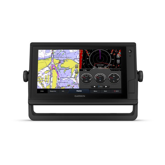Plotter de Navegación GPSMAP 8612xsv / Pantalla Táctil WSVGA 9 / Resolución 1024 x 600 / IPX7 / Compatible con NMEA 2000 y 0183 / BlueChart g3 / ClearVü y SideVü / Conectividad Wi-Fi y Bluetooth