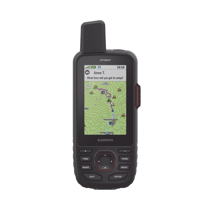 Navegador GPS Outdoor / Pantalla TFT Transflectiva a Color 3? / Resolución 240 x 400 Píxeles / Batería Recargable de Ión-Litio / Autonomía Hasta 840 Horas / IPX7 / MIL-STD-810 / Brújula de Tres Ejes / Compat