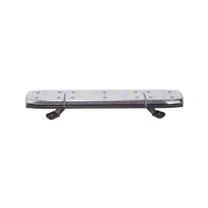 Mini Barra de 24 Pulgadas, 144 Led, Con Montaje Magnético y Luces Ultra Brillantes, Dual Color Ámbar/Claro, Ideal para Seguridad Privada