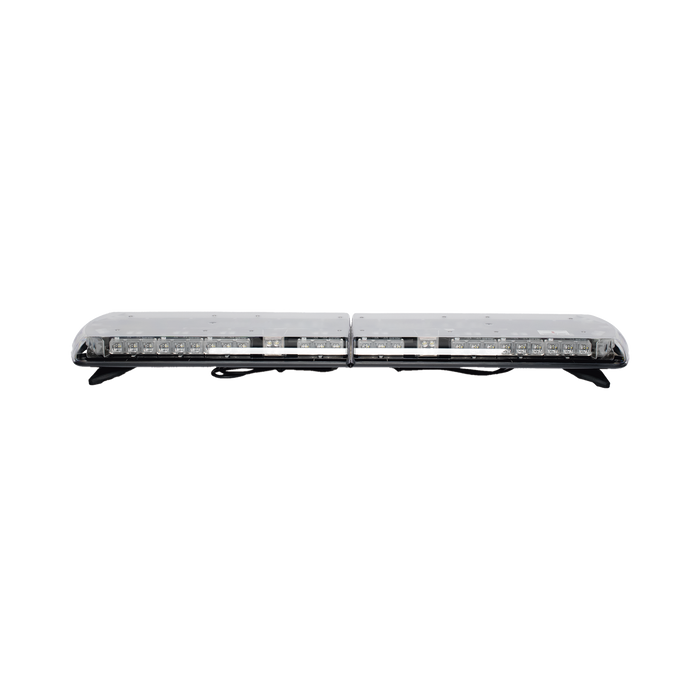 Torreta 48 Serie 12 con 88 LED, Dual color rojo/claro, ideal para equipar ambulancias y unidades de bomberos