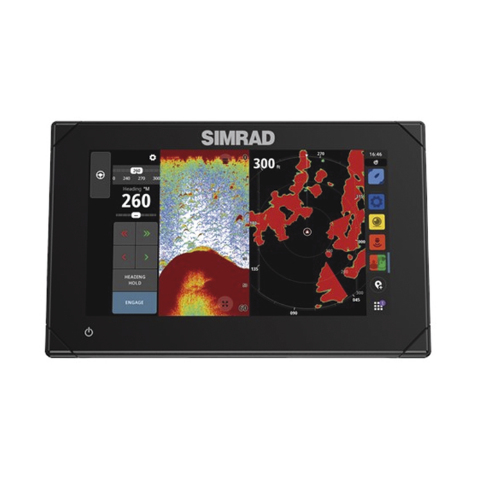 Sistema de Navegación NSX / Pantalla Táctil SolarMAX IPS HD / Integración Total con Mercury / Compatibilidad con Radar HALO / Uso Compartido de Datos de Sonda / Conectividad Inalámbrica y Ethernet / Compatibilidad NMEA 2000