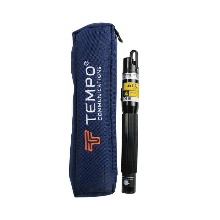 Localizador Visual de Fallos (VFL) para fibra óptica con entrada universal de 2.5 mm, hasta 7 Km de distancia
