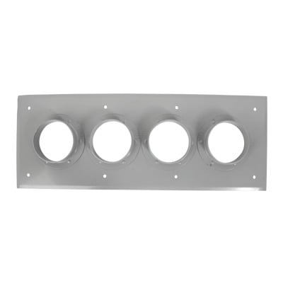 204-6734 Placas pasamuro con capacidad de 4 botas de 4 - Toer
