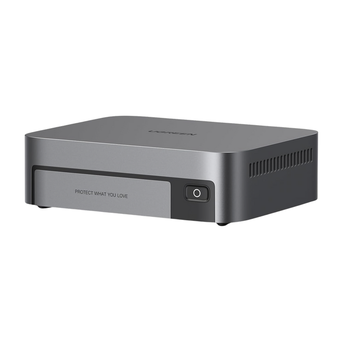 NASync DXP480T Plus | SO UGOS Pro | Intel X86 12th Gen Intel® Core? i5 | SSD 128 GB | 4-Bahias (M.2 NVMe) | 8GB DDR5 (Exp. a 32GB) | 4 Puertos Thunderbolt?4 | WiFi | 1*USB3.2 Gen2, 10Gb/s | HDMI 8K.
