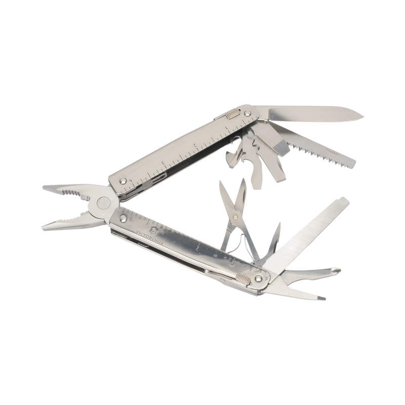 30338L Navaja Victorinox Multiherramienta SwissTool X Plus con 37 Funciones. Incluye Funda de Piel