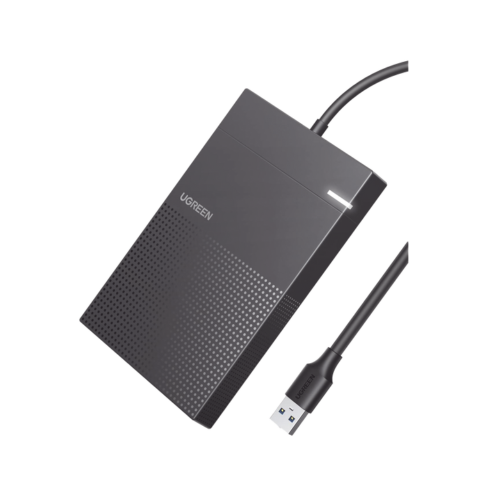 Carcasa de Disco Duro 2.5 (Enclosure) | Adecuado para HDD y SSD de 2.5? | Chip Inteligente | UASP & TRIM | Led Indicador | ABS | Hibernación Automática | Compatible con SATA I II III, HDD, SSD de hasta 6TB.