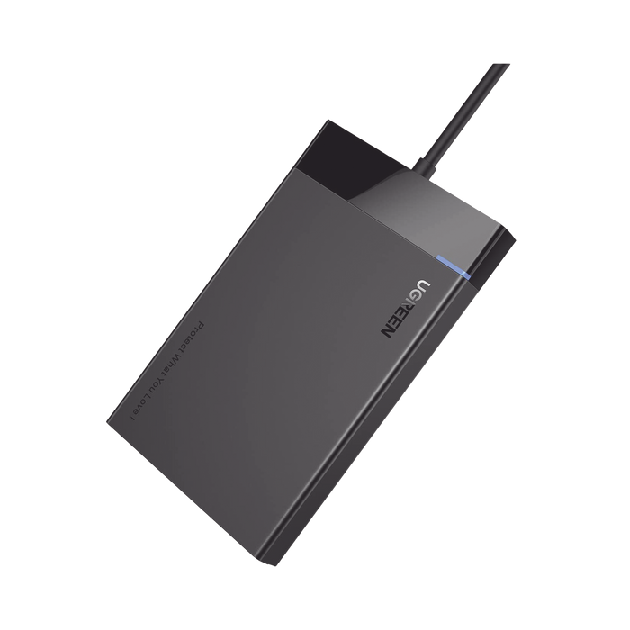 Carcasa de Disco Duro 2.5 (Enclosure) | Velocidad SATA 3.0 de hasta 6 Gbps | Compatible con SATA 2.0/1.0 | Velocidad USB 3.0 de hasta 5 Gbps | Compatible con USB 2.0 y 1.1 | SATA I II III, HDD, SSD de hasta 10TB.