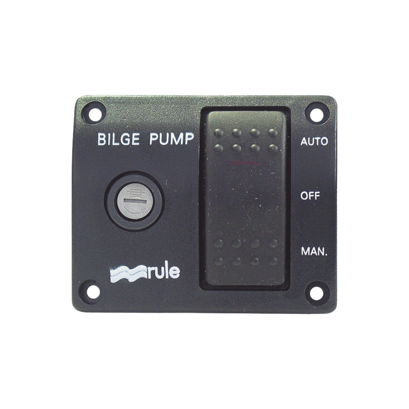 43 Switch de tres posiciones para control de bombas de achique.