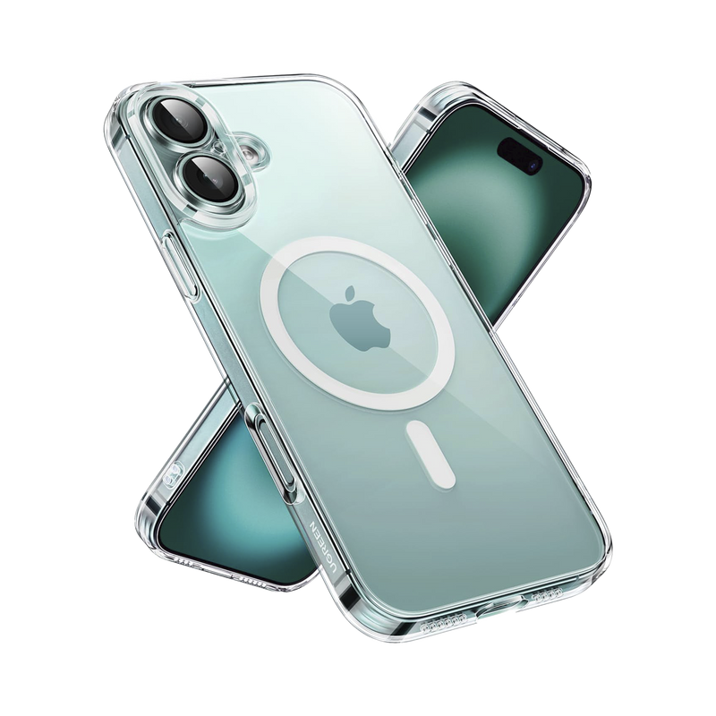 45926 Funda protectora magnética transparente UGREEN Classy para iPhone 16 Plus (transparente)