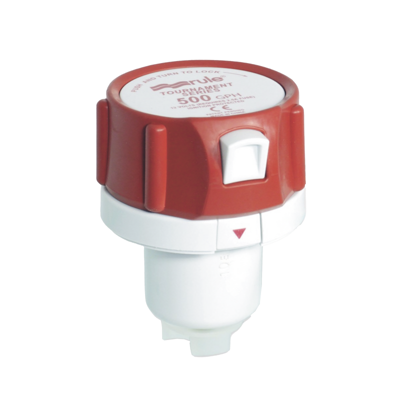 45DR Bomba de reemplazo para serie Tournament de 500 galones por hora, a 12 Volts de corriente directa.