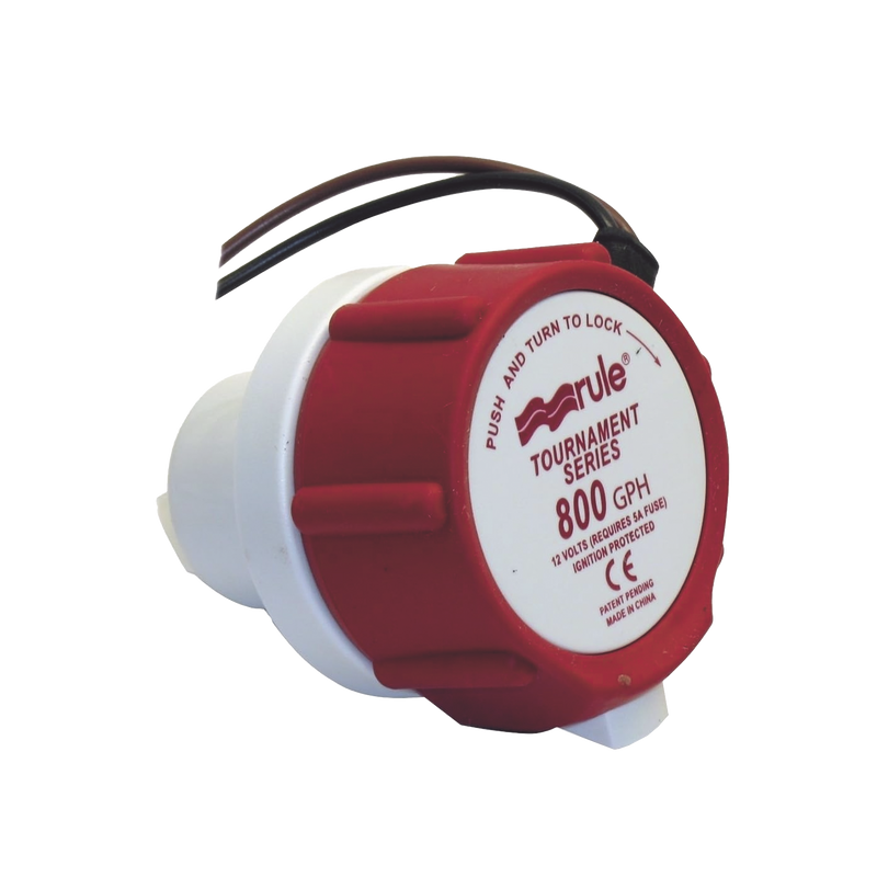 46DR Bomba de reemplazo para serie Tournament de 800 galones por hora, a 12 Volts de corriente directa.