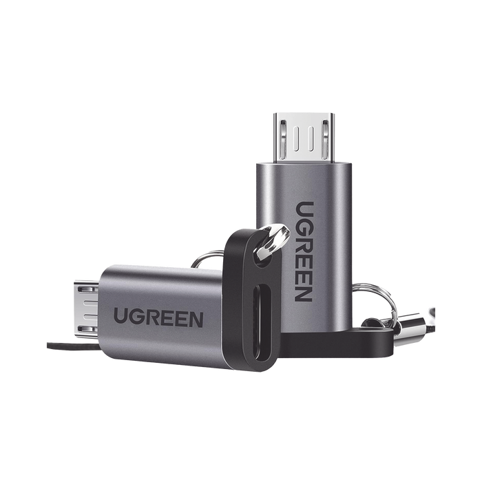 Adaptador USB-C 3.1 a Micro USB | Carga Rápida | FPC/QC2.0 | Sincronización de Datos | Velocidad de Transferencia de hasta 480Mbps | Incluye Cordón | Caja de Aluminio | Múltiples Protecciones | Amplia Compatibilidad.