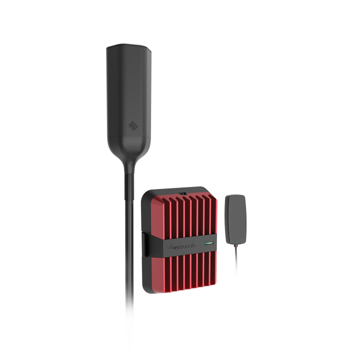 KIT Amplificador de Señal Celular 4G, 3G, VoLTE y Voz Convencional, Drive Reach OTR/ Especial para Tractocamión y Pick up Pesados/ Soporta múltiples dispositivos y compañías como Telcel, AT&T y Movistar a la vez.