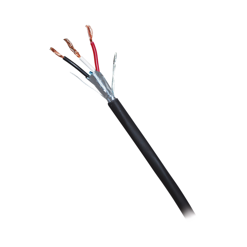71-12 CAJA DE 305 METROS DE CABLE BLINDADO DE 3 X 18 AWG BLINDADO NEGRO