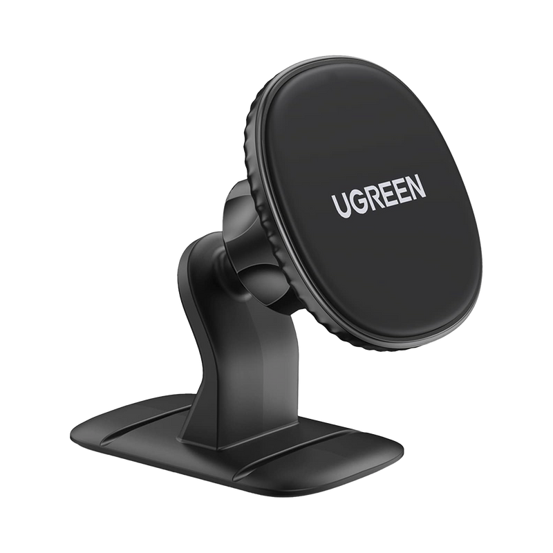 80785 Soporte de Celular Magnético para Auto | 4 Imanes N45 | Adhesivo 3M | Amplia Compatibilidad 4.7 a 7.2? | Rotación de 360° | Tamaño Compacto | 2 láminas magnéticas incluidas | Color Negro.