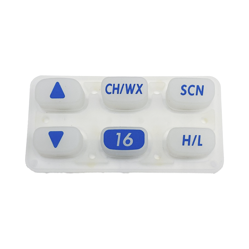 893-005-8370 Teclado para tapa frontal de radio IC-M88