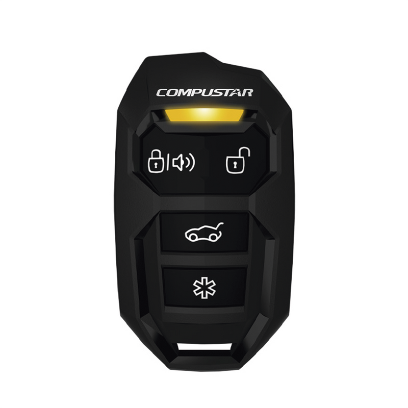 900R Control Remoto Unidireccional de cuatro botones para Sistemas de alarmas Compustar
