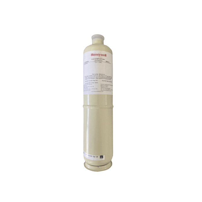 Cilindro Para Calibración De Hidrogeno H2/Air, Balance Aire, Concentración 50% LEL, Capacidad 103 L, Dimensiones 5/8 x 18 Para Serie XNX/XCD/S3K Gases Combustibles