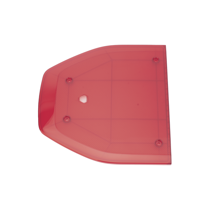 Domo lateral de reemplazo para barra de luces SP216 de la Marca SignalPro, Color Rojo