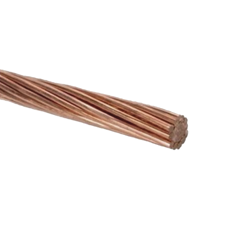 A083/100 100 m / 1/0 AWG / Cable Eléctrico / Cobre Desnudo / Semiduro 7 Hilos