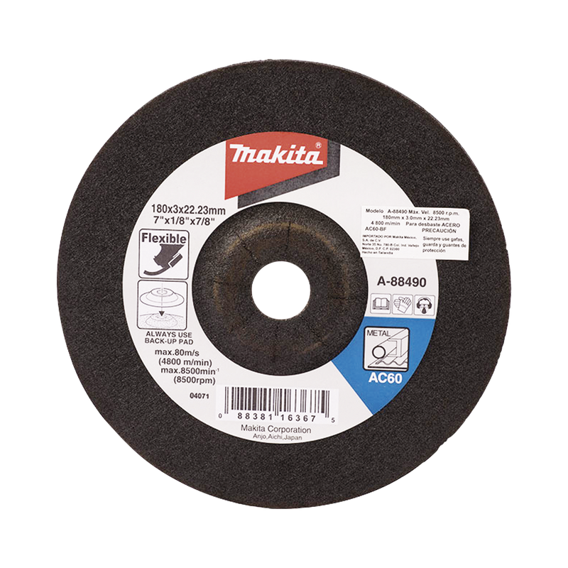 A-88490 Disco de desbaste de 7