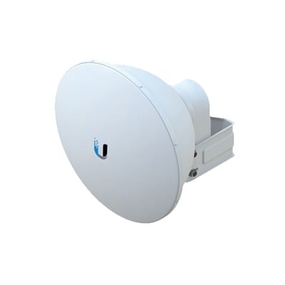 AF-5G23-S45 Antena Direccional airFiber X, ideal para enlaces Punto a Punto (PtP), frecuencia 5 GHz (5.1 - 5.9 GHz) de 23 dBi slant 45