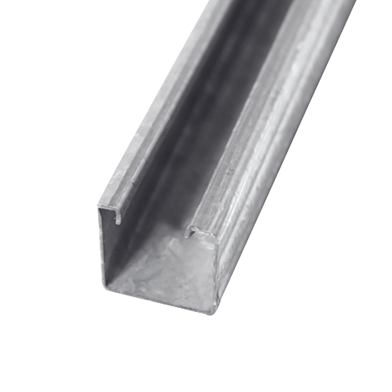 ANC-USR-4X4-GC Unicanal Sólido 4 X 4 cm X 3 m (Galvanizado en Caliente).
