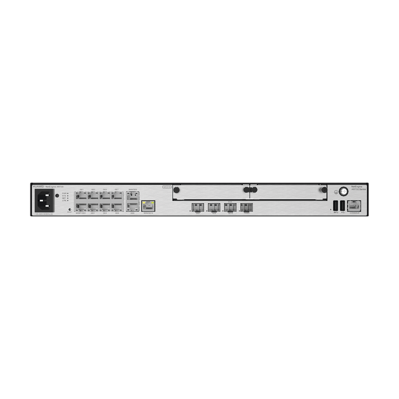 AR730 Router Empresarial / 2 puertos 10/100/1000 Mbps combo 2 puerto SFP + 1 puerto SFP+ (WAN) / 8 puerto 10/100/1000 Mbps(WAN/LAN) / Rendimiento 6 Gbps / VPN / Balanceo de Cargas / Hasta 1200 Clientes / Administración Nube Gratis
