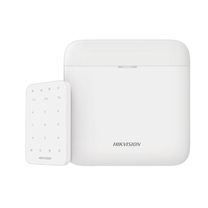 (AX PRO) KIT de Alarma AX PRO / Incluye: 1 Hub con batería de respaldo / 1 Teclado / Wi-Fi / Compatible con Hik-Connect P2P