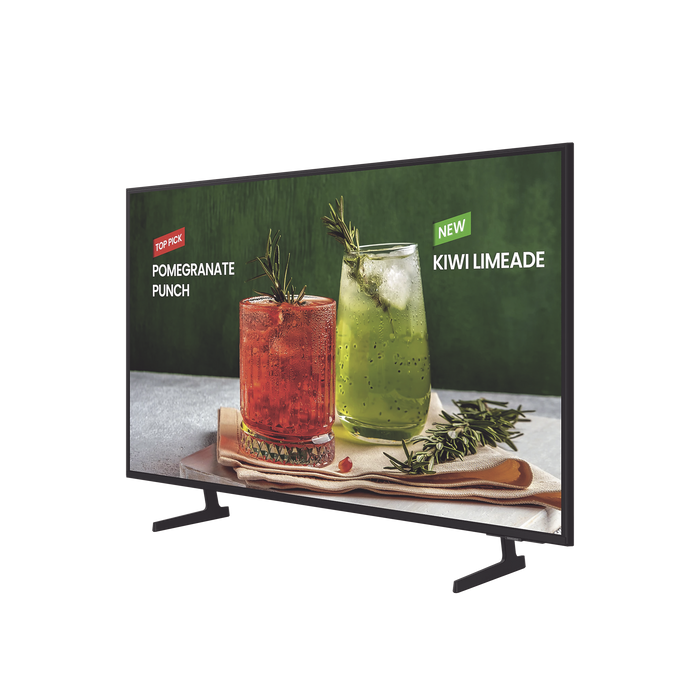 Television Profesional LED de 50 / UHD 4K (3840x2160p) / 3 años de garantia / Entradas de Video HDMI / Bocinas Integradas de 10 W / Compatible VESA / Ideal para uso comercial y residencial.