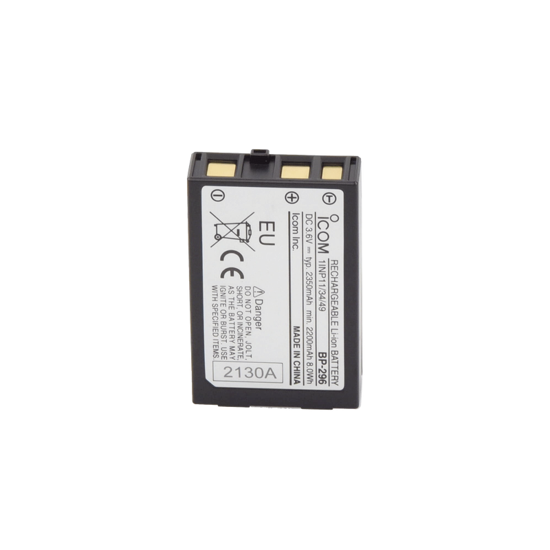BP-296 Batéria de Li-Ion de 2350mAh para radio IC-M37
