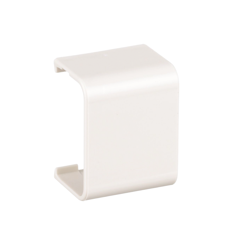 CFX10IW-X Unión recta, para uso con canaleta LD10/LDPH10, material ABS, Color Blanco Mate