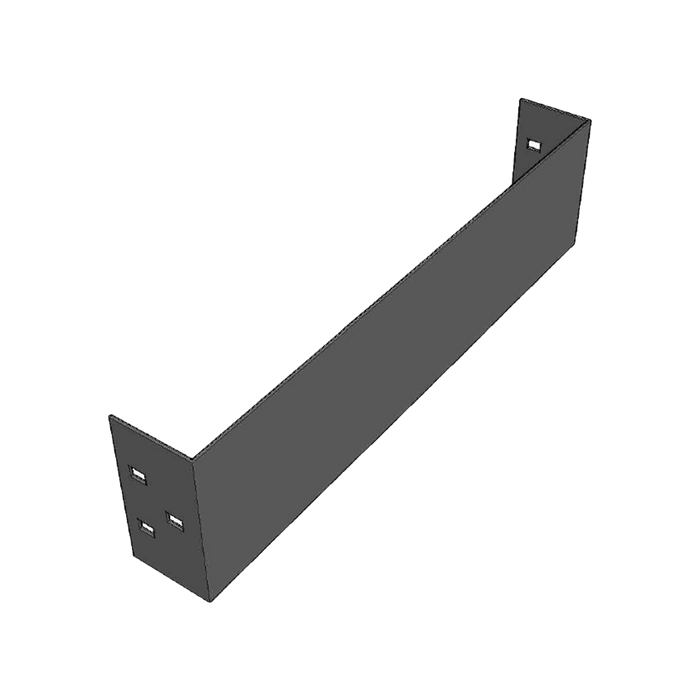 Placa de Cierre para Escalera de Aluminio / Peralte 3 1/4 / Ancho 12 / Incluye Tornillería (CHPCE314X12AK)