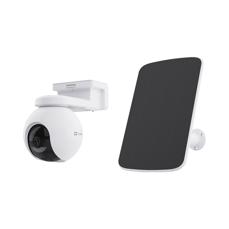 CS-CB8/SP Kit de Cámara de Batería Recargable 10400mAh y Panel Solar / Wi-Fi  / Incluye 1 pieza de CS-CB8 y 1 Pieza de Panel Solar