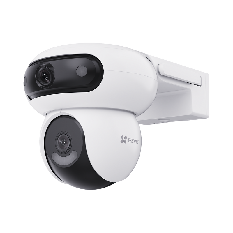 Cámara Doble Lente PT / Rotación en Ambos Lentes / Wi-Fi / 4MP+ y 4MP (Resolución 8 Megapixel ) / Auto Seguimiento Inteligente / Visión Color Nocturna