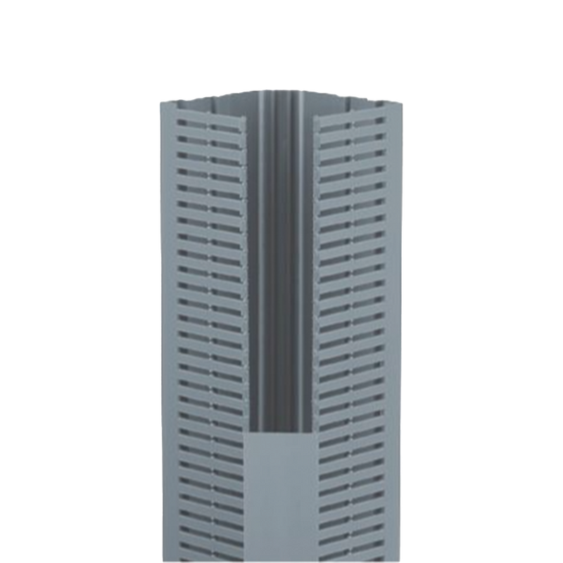 CWD4LG6 Canaleta para Cable en Esquina, 5.33 x 4.58, 6 Pies, Color Gris