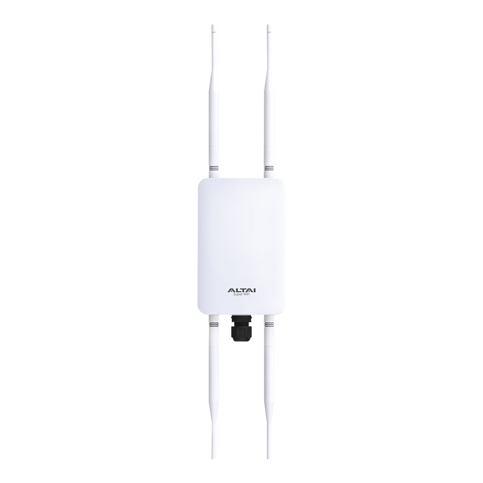Punto de Acceso Omnidireccional Súper Wi-Fi, Doble Banda en 2.4 y 5 GHz, Hasta 300 m de Cobertura, Hasta 256 Usuarios Concurrentes, Wave 2, MU-MIMO 2x2, Hasta 1267 Mbps, Carcasa IP67