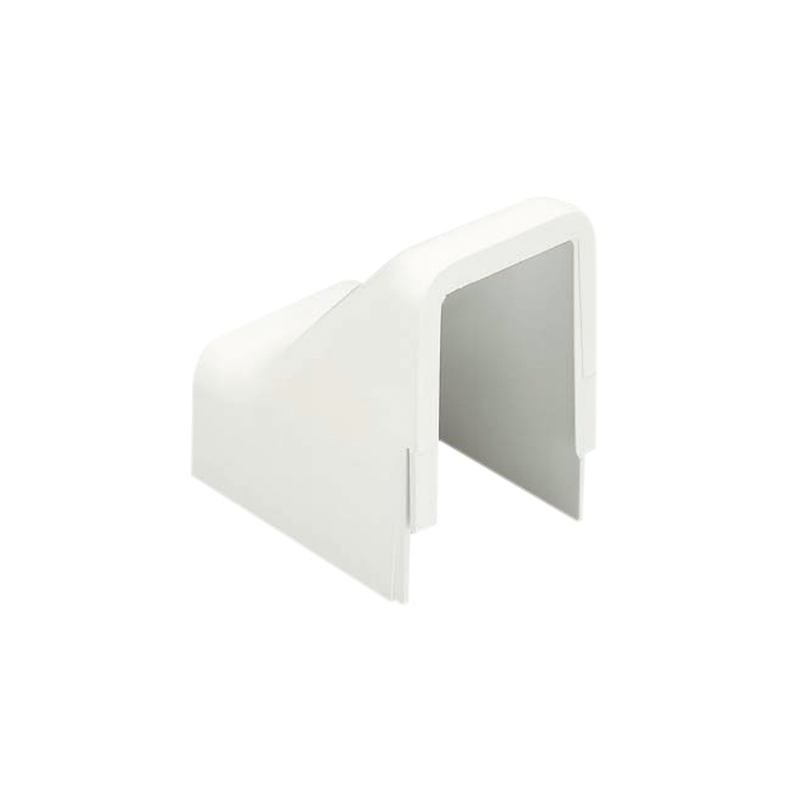 DCF5IW-X Conexión para techo falso/entrada, para uso con canaleta LD5, material ABS, Color Blanco Mate