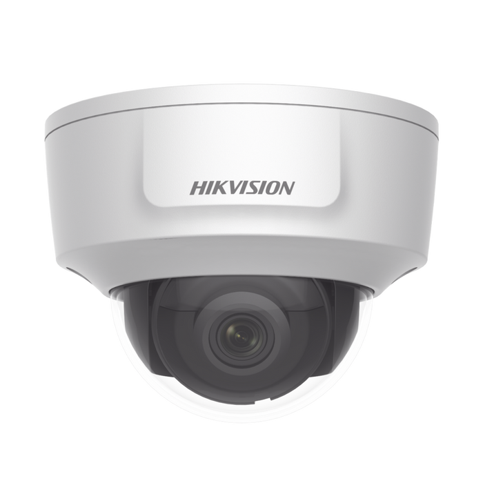 Domo IP 4K / Lente 2.8 mm / Salida HDMI (1080p) para Usar en Monitor / Uso en Centros Comerciales / 30 Mts IR EXIR / IP42 / IK10 / WDR 120 dB / PoE / Micro SD