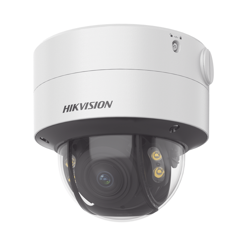 DS-2CD2747G2-LZS(C) Domo IP 4 Megapixel / Imagen a Color 24/7 / Lente 3.6 - 9 mm / Luz Blanca 40 mts / WDR 130 dB / Exterior IP67 / IK10 / Captura Facial / Videoanaliticos (Filtro de Falsas Alarmas) / MicroSD / ACUSEARCH