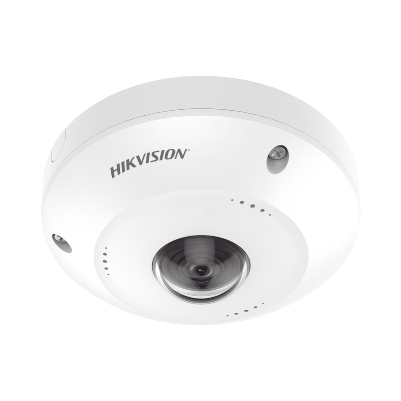 DS-2CD2945FWD Fisheye IP 4 Megapixel / Panorámica 180° - 360° / Exterior IP67 / IK10 / PoE / Múltiples Vistas por iVMS-4200
