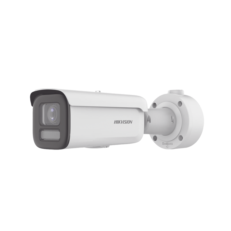 DS-2CD3646G2HT-LIZS Bala IP 4 Megapixel / Lente Mot. 2.7 a 13.5 mm / Dual Light (60 mts IR + 60 mts Luz Blanca ) / Darkfighter S / Exterior IP67  / IK10 / WDR 130 dB / 4 Analíticos: AcuSense, Deteccion Facial, Conteo de Personas por Cruce y Zona