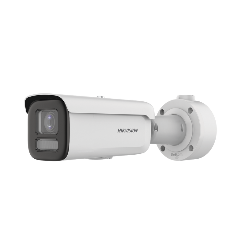 DS-2CD3647G2T-LZS(C) Bala IP 4 Megapixel / Imagen a Color 24/7 / Lente 2.8 - 12 mm / Luz Blanca 60m / WDR 130dB / Exterior IP67 / IK10 / Captura Facial / Videoanaliticos / AcuSense