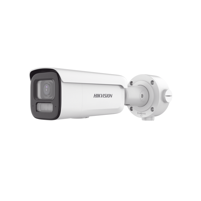 DS-2CD3647G3T-LIZSU Bala IP 4 Megapixel / Imagen a Color 24/7 / Lente 2.7 - 13.5 mm / Luz Blanca 60 mts / WDR 130 dB / Exterior IP67 / IK10 / Captura Facial / Videoanaliticos / AcuSense