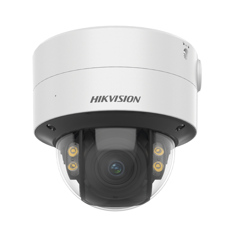 DS-2CD3747G2T-LZSU(C) Domo IP 4 Megapixel / Imagen a Color 24/7 / Lente 2.8 - 12 mm / Luz Blanca 40 mts / WDR 130 dB / Exterior IP67 / IK10 / Captura Facial / Videoanaliticos / AcuSense