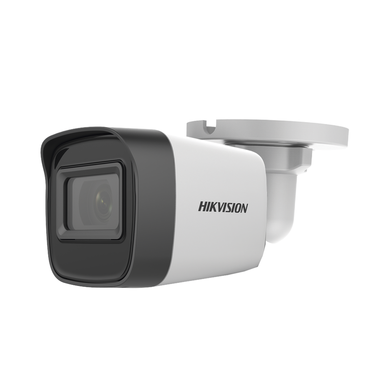 DS-2CE16H0T-ITF(C) Bala TURBOHD 5 Megapixel / Lente 2.8 mm / 4 Tecnologías (TVI / AHD / CVI / CVBS) / 30 mts SMART IR EXIR / Exterior IP67 / dWDR / Metal