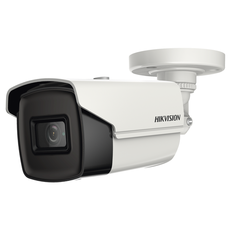 DS-2CE16U0T-IT3F Bala TURBOHD 4K (8 Megapixeles) / Gran Angular 102º / Lente 2.8 mm / Exterior IP67 / IR EXIR 60 mts / dWDR