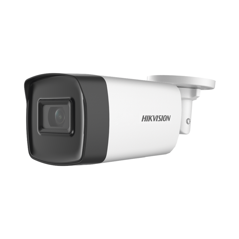 DS-2CE17D0T-IT5F(C) Bala TURBOHD 2 Megapíxeles (1080p) / Lente 3.6 mm / Exterior IP67 / 80 mts IR EXIR / dWDR / 4 Tecnologías